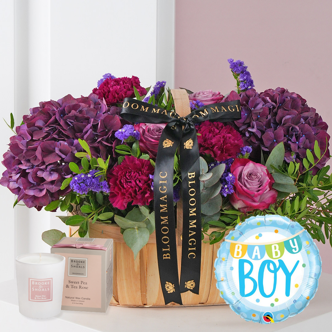 
              Lavender Les Fleurs Sauvages Baby Gift Set